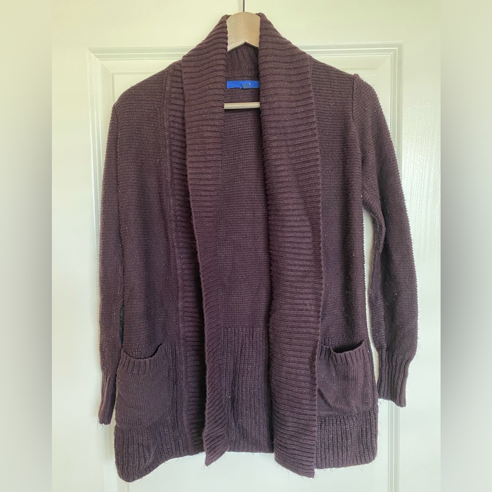 Deep Purple Cardigan